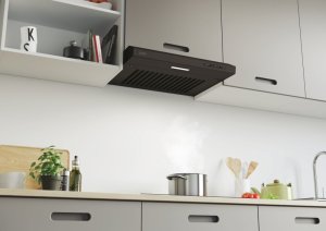 Candy CFT610/4N/1 Wbudowany pod Czarny 209,7 m³/h 4