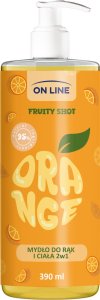 On Line Fruity Shot Mydło orange 390ml 1