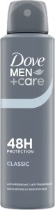 Dove Men Care Classic Dezodorant w sprayu dla mężczyzn 150ml 1