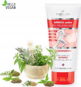 FlosLek Arnica Active Żel pielęgnujący-rozgrzewający 100ml 3