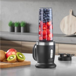 Blender kielichowy Caso Cordless Blender | Click & Blend | Tabletop | 240 W | Jar material Tritan | Jar capacity 0.5 L | Stainless steel/Matt Black 3