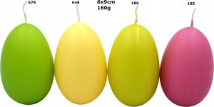 Admit Świeca jajko 100h 160g 2