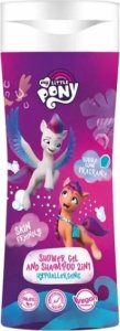 Art.rozne MK MY LITTLE PONY Żel pod prysznic i szampon 2w1 guma balonowa 300ml 2