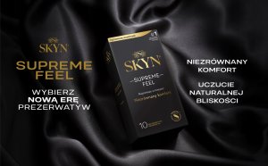 Skyn Supreme feel cienkie nielatektowe prezerwatywy 3szt. 3