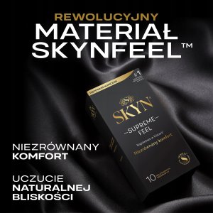 Skyn Supreme feel cienkie nielatektowe prezerwatywy 3szt. 5