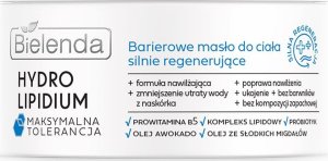 Bielenda Hydro lipidium barierowe masło do ciała silnie regenerujące 1
