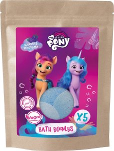 Art.rozne MK Kids my little pony kule koloryzujące do kąpieli jeżyna, malina 5 x 50g 250g 1