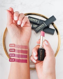 Golden Rose Pure Matte Pomadka do ust o pudrowym wykończeniu 4.2g (120) 3