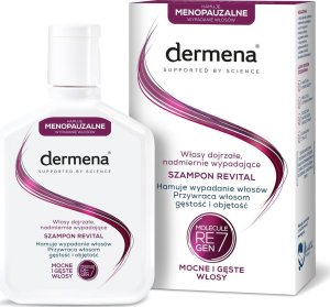 Dermena Revital nawilżająco-regenerujący szampon do włosów dojrzałych,nadmiernie wypadających 200ml 1