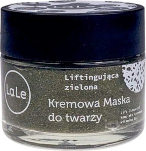 La-Le Kremowa maska do twarzy liftingująca zielona 50ml 1