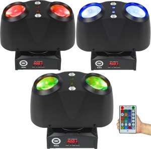 LIGHT4ME SID2 multiefekt świetlny LED 4w1 efekt beam RGBW laser R/G stroboskop 7