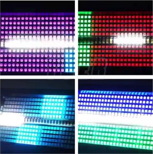 LIGHT4ME LIGHT4ME AURI STROBE stroboskop blinder oświetlacz efekt świetlny 24x1W CW/A + 240x0,2W RGB LED 7