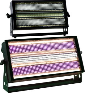 LIGHT4ME AURORA STROBE stroboskop oświetlenie sceniczne efekt świetlny LED 560x1W CW/A + 600x0,2W RGB 2