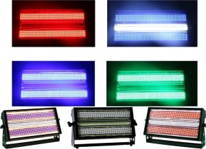 LIGHT4ME AURORA STROBE stroboskop oświetlenie sceniczne efekt świetlny LED 560x1W CW/A + 600x0,2W RGB 4