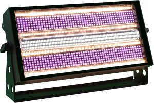 LIGHT4ME AURORA STROBE stroboskop oświetlenie sceniczne efekt świetlny LED 560x1W CW/A + 600x0,2W RGB 5