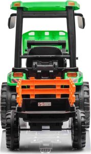 Wielki traktor na akumulator TITAN 24V 2x200W z przyczepką łyżką EDUKAMP 1
