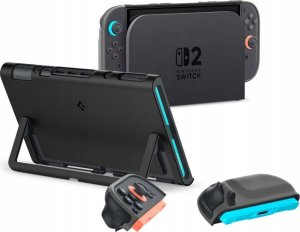 SPIGEN NANO POP NINTENDO SWITCH 2 BLACK SESAME 1