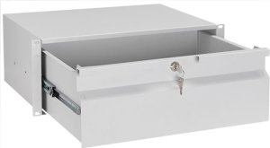 Szuflada do szafy RACK 19", 4U/320, Netrack, szara 1