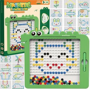 Tablica Magnetyczna Dla Dzieci Montessori Magpad Klocki Magnetyczne + Pisak 1