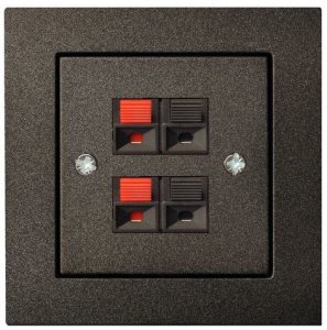 SOCKET FOR CONNECTING 2 SPEAKERS EPSILO 1