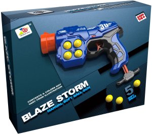 GUN TOY FOR KIDS WITH SOFT BULLETS(5PCS) 2