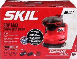 SANDER ORBITAL CORDLESS 3746CA 20V BL 16