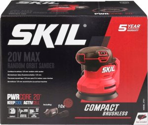 SANDER ORBITAL CORDLESS 3751CA 20V BL 16