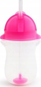MUNCHKIN Any Angle Straw Cup, Pink, 12m+, 296ml, 01246201 1