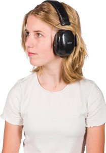 DOOKY Junior Ear Protection Black 3y+ black, 3001122 8