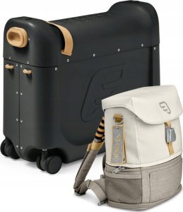 STOKKE JETKIDS BY walizka jeżdżąca BedBox z plecakiem Crew BackPack Black 1