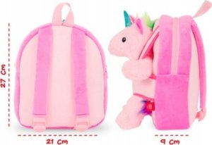 PERLETTI mini backpack with removable plush Unicorn Jada, 13085 2