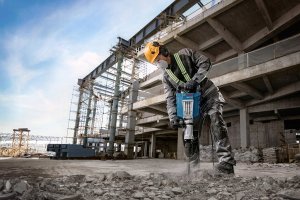 BOSCH.HEX CHIPPING HAMMER 1750W GSH 14 C 28J 14.6kg 5