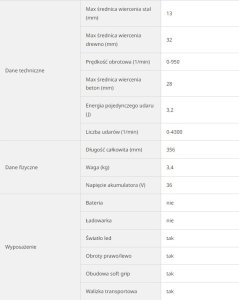 HIKOKI. HAMMER DRILL 18V DH1826DAWPZ 3.2J 2x5.0Ah BL HITSYSTEM 6