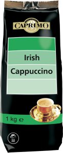 Flavored instant cocoa-based cappuccino drink 1