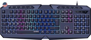 Speedlink keyboard Ludicium RGB Rainbow US (SL-670004-BK-US) 1