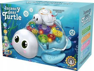 Żółw Świecący Z Dźwiękiem Jeżdzący Interaktywny Kolorowy Żółwik Dla Dzieci 4