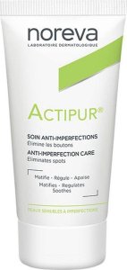 Noreva Actipur Krem przeciw niedoskonałościom do twarzy 30ml 1