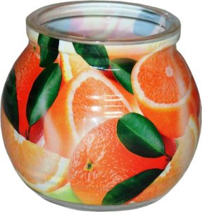 Admit MIRAL Świeca zapachowa ORANGE szklanka powlekana 1