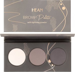 Hean Paleta do brwi z cieniem rozświetlającym Brow Palette 6g Dark Blond/Brunette (02) 1