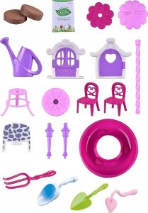 Magiczny Domek Doniczka Do Uprawy Roślin Kwiatów Dla Dzieci + Meble Nasiona 2