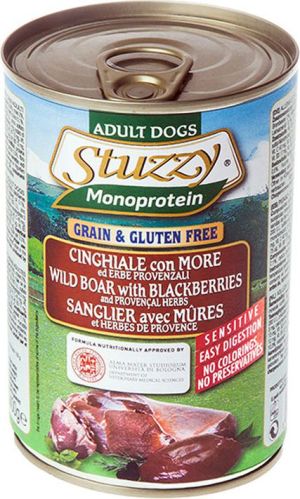 Stuzzy STUZZY PIES MONOPROTEIN DZIK PUSZKA 400G 1