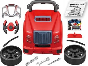 Interaktywny Silnik Do Skręcania Rozkręcania Mały Mechanik Ciężarówka Auto 3