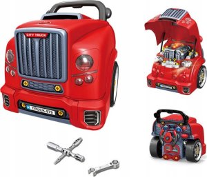 Interaktywny Silnik Do Skręcania Rozkręcania Mały Mechanik Ciężarówka Auto 8