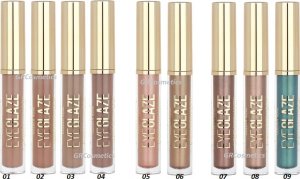 Golden Rose Cień do powiek w płynie Eye Glaze 3ml różowy piasek (12) 2