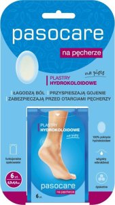Pasocare Specialist Plus Plastry hydrokoloidowe na pęcherze - na pięty 6szt 1