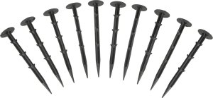 MOCNA AGROWŁÓKNINA MATA ANTYCHWASTOWA 1,1x50m 90g/m CZARNA AGROTKANINA 8