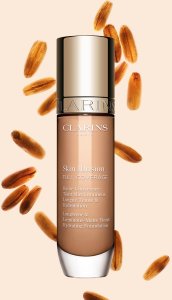 CLARINS SKIN ILLUSION FULL COVERAGE HYDRATING FOUNDATION 107C 30ML 1