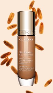 CLARINS SKIN ILLUSION FULL COVERAGE HYDRATING FOUNDATION 113C 30ML 1