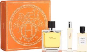 Hermes Terre D'Hermes Zestaw perfumy spray 75ml + perfumy spray 15ml + żel pod prysznic 40ml 1