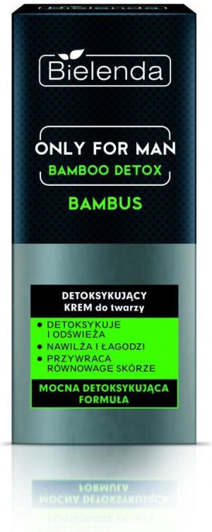 Bielenda Only For Man Bamboo Detox Detoksykująco-odświeżający krem do twarzy 50ml 1